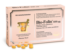 Bio-Folin 400 mikrog 180 tabl