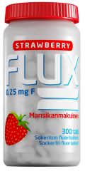 Flux Strawberry fluoritabletti 250 mikrog 300 imeskelytabl